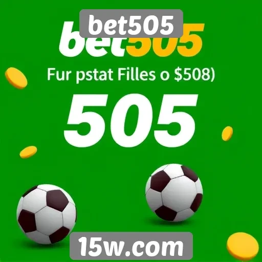 Promos e bônus disponíveis na bet505